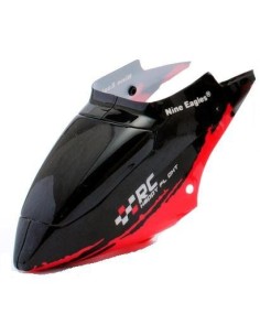 FUSELAGE NE210 DRACO  ROUGE-NOIR 2