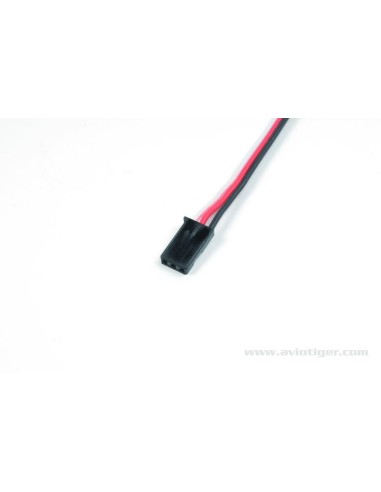 FUTABA MALE SERVO LEAD 30CM