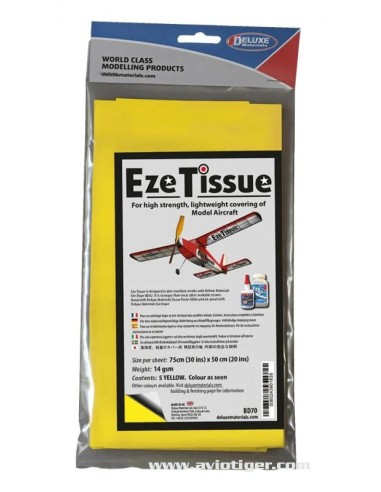 EZE YELLOW FABRIC 75X50CM (S5)