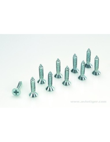 2.9X16 STEEL TAPERED HEAD SCREW