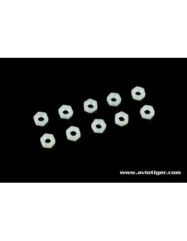 ECROU HEXAGONE M5 NYLON S10