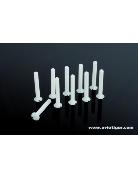 TAPERED HEAD SCREW M3X20 NYLON S5