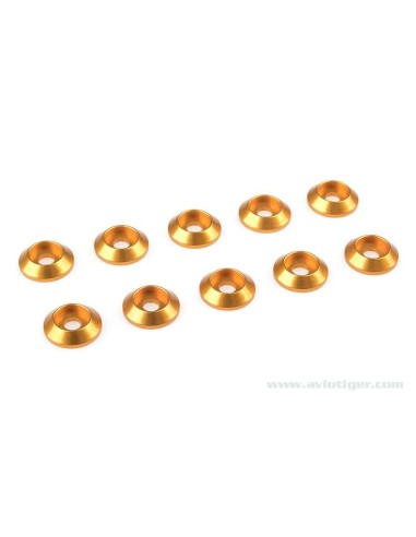 M3 WASHER ALU GOLD ROUND SCREW