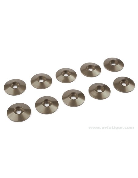 RONDELLE M4 VIS ROND ALU METAL