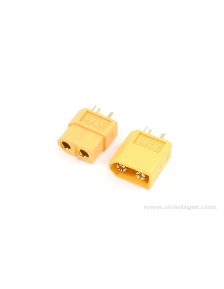 CONNECTEUR OR XT 60 M+F S4