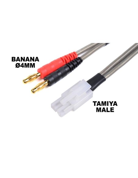 CORDON DE CHARGE TAMIYA 14AWG 40CM