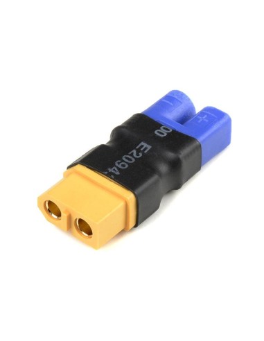 ADAPTATEUR XT60 FEMELLE A EC5 MALE