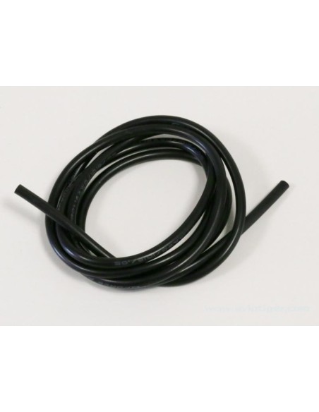 CABLE SILICONE 14AWG NOIR 1M