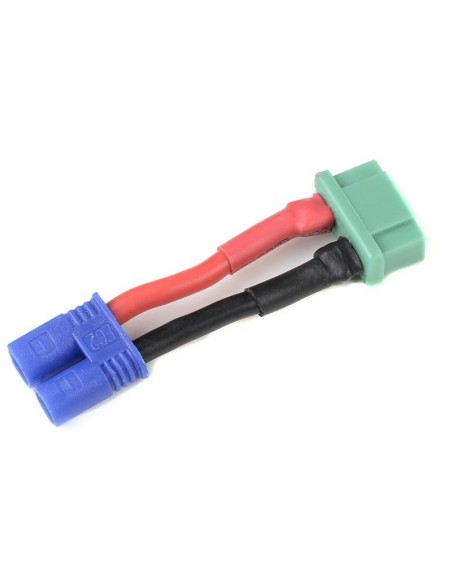GForce GF-1301-095 Câble adaptateur d'alimentation Ec-2 mâle en Mpx femelle 14Awg Câble silicone 1 pc