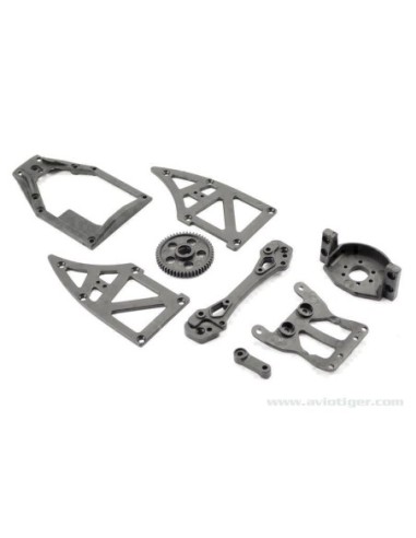 SET PLATINE SUPPORT COURONNE