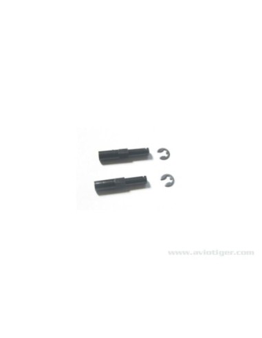 FRONT WHEEL AXLE