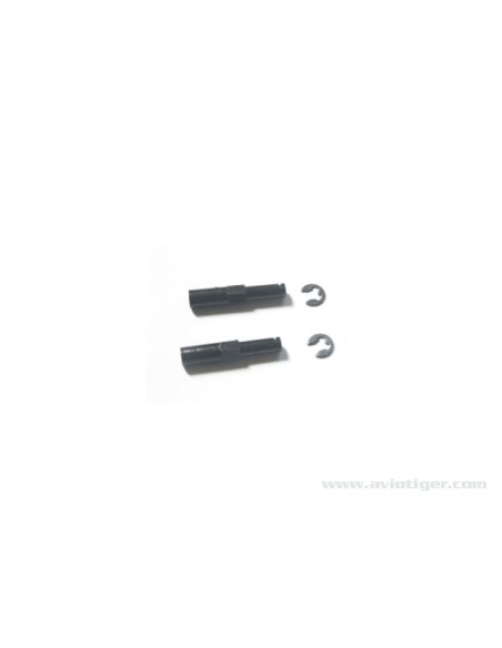 FRONT WHEEL AXLE