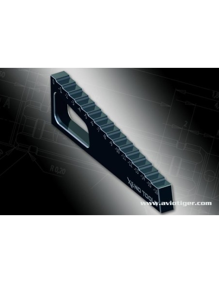 CALE CHASSIS 1/8 BUGGY -16/0MM