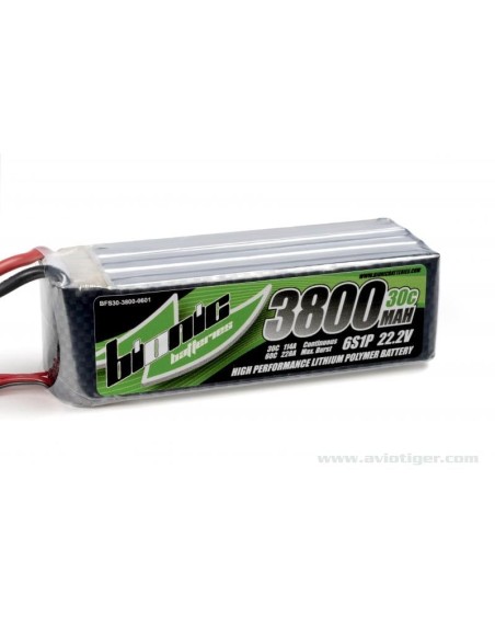 Battery / Accu LIPO 3800MAH 22.2V 6S 30C F