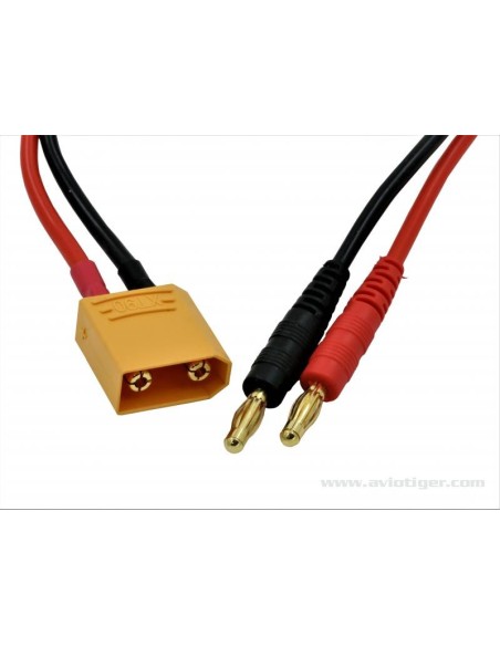 CHARGING CABLE XT90 30CM 14AWG