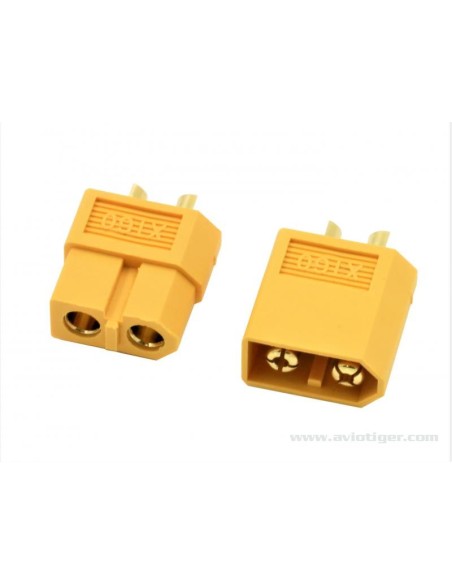 XT60 PLUG PER PAIR