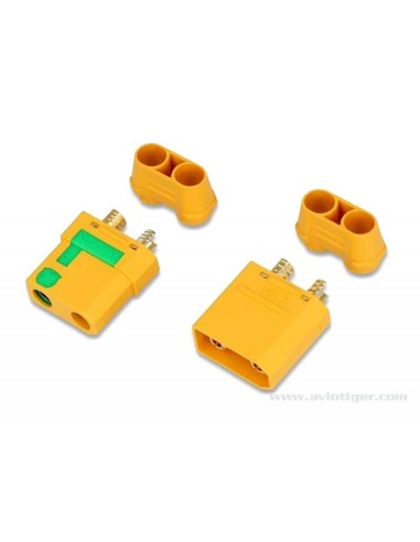 FICHE XT90 ANTI ETINCELLE LA PAIRE