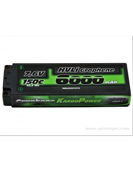 ACCU LIPO HV 7.6V 6000MAH 150C