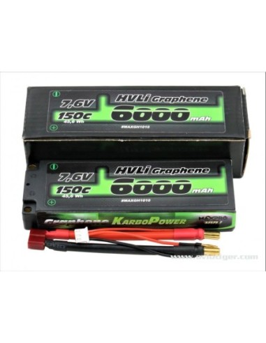 ACCU LIPO HV 7.6V 6000MAH 150C