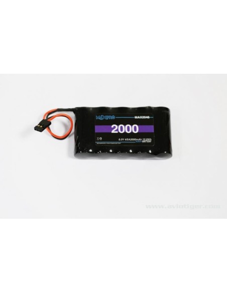 Battery / Accu NIMH 6V 2000MAH FLAT