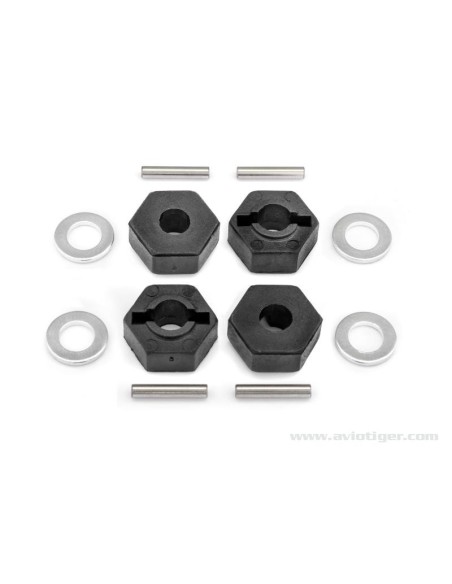 WHEEL HEXAGON 12MM (S4)