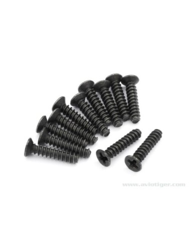 COUNTERSUNK SCREW 2.6X12MM