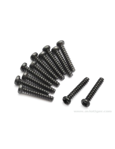 VIS AUTOTARAUDEUSE TETE RONDE 2X12MM