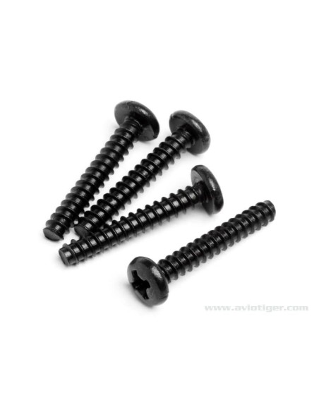 VIS TETE RONDE M3X18MM S4