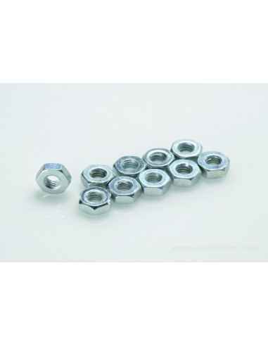 HEX NUT M2 STEEL S10