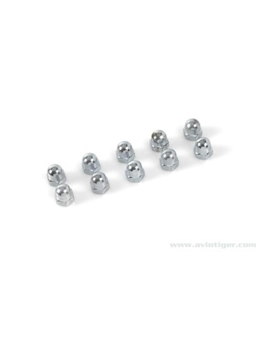 HEX BLIND NUT M3 STEEL S10
