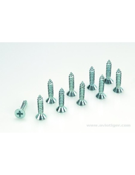 TAPERED SHEET METAL SCREW 4.2X13 STEEL