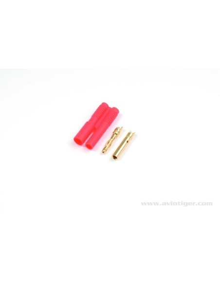 CONNECTEUR OR PLASTIQ 2MM S4