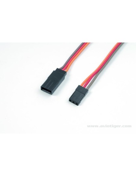 EXTENSION CABLE JR/HITEC 22AWG 15CM S1