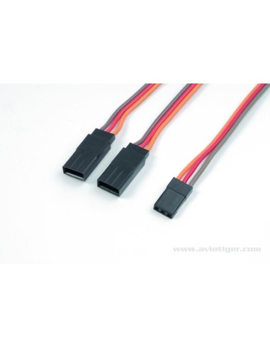 CORD Y JR/HITEC 22AWG 15CM S1