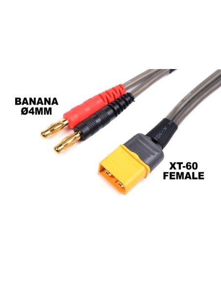 CORDON DE CHARGE XT60 14AWG 40cm