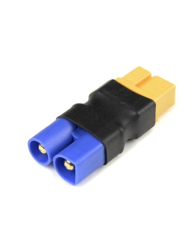 ADAPTATEUR XT60 FEMELLE A EC5 MALE