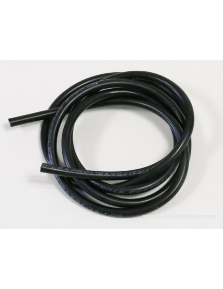 SILICONE CABLE 12AWG BLACK 1M