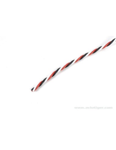 22AWG 2M BRAIDED SERVO CABLE