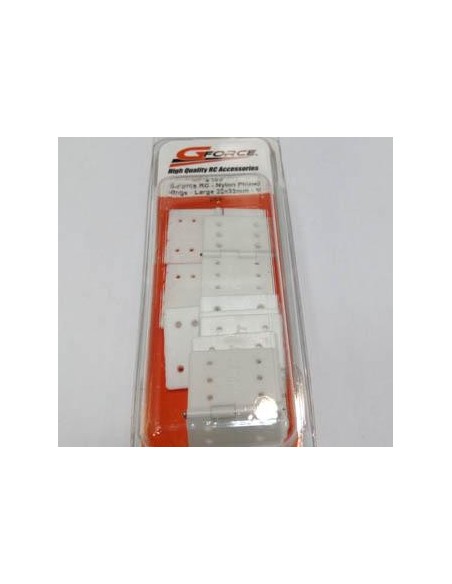 CHARNIERE NYLON 22X33MM S10