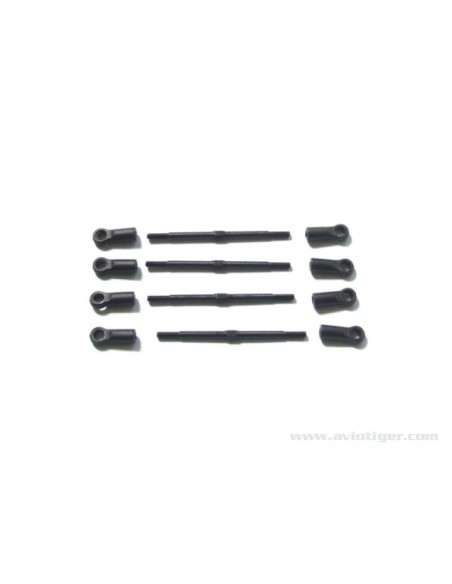 ADJUSTABLE UPPER FRONT AND REAR CONNECTING ROD