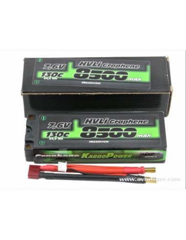 LIPO HV BATTERY 7.6V 8500MAH 130C