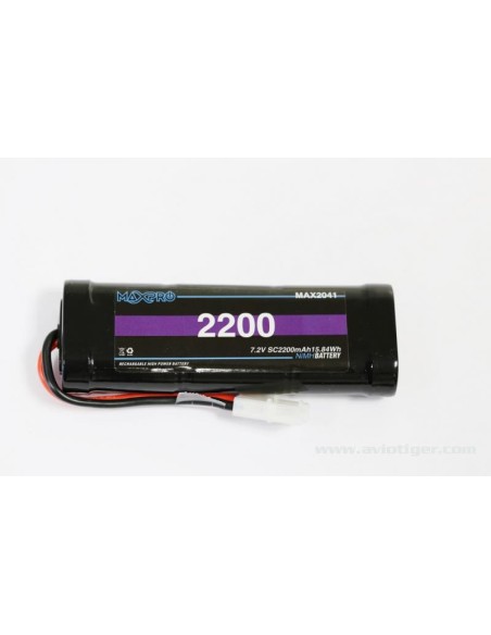 Battery / Accu NIMH 7.2V 2200MAH TAMIYA