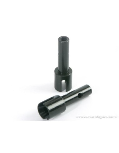 FRONT AND REAR WHEEL AXLE