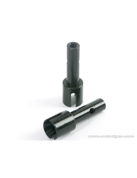 FRONT AND REAR WHEEL AXLE