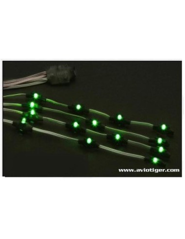 SET ECLAIRAGE VERT