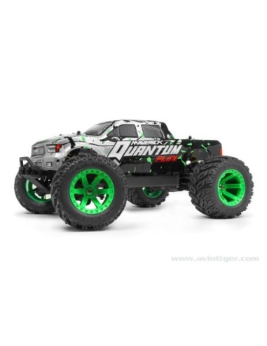 CARROSSERIE ARGENT/VERT QUANTUM MT