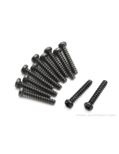 VIS AUTOTARAUDEUSE TETE RONDE 2X12MM