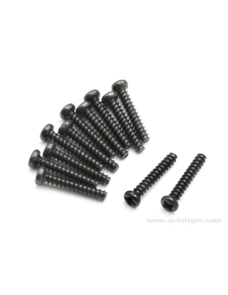 VIS AUTOTARAUDEUSE TETE RONDE 2X12MM