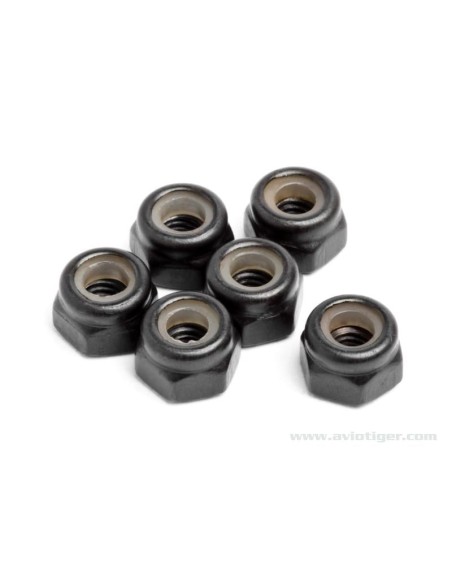 NYLSTOP NUTS M3 S6