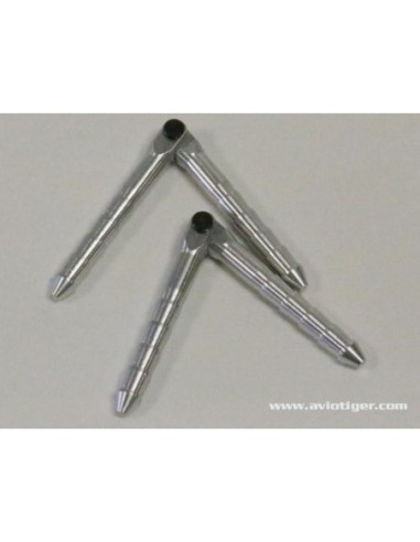CHARNIERE ALU DEMONTABLE Diamètre 6X98mm (2)